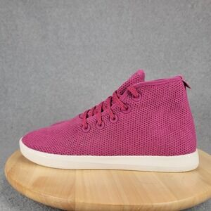 Allbirds Tree Toppers Mens 11 Berry Pink Eucalyptus High Top Sneakers TT M11